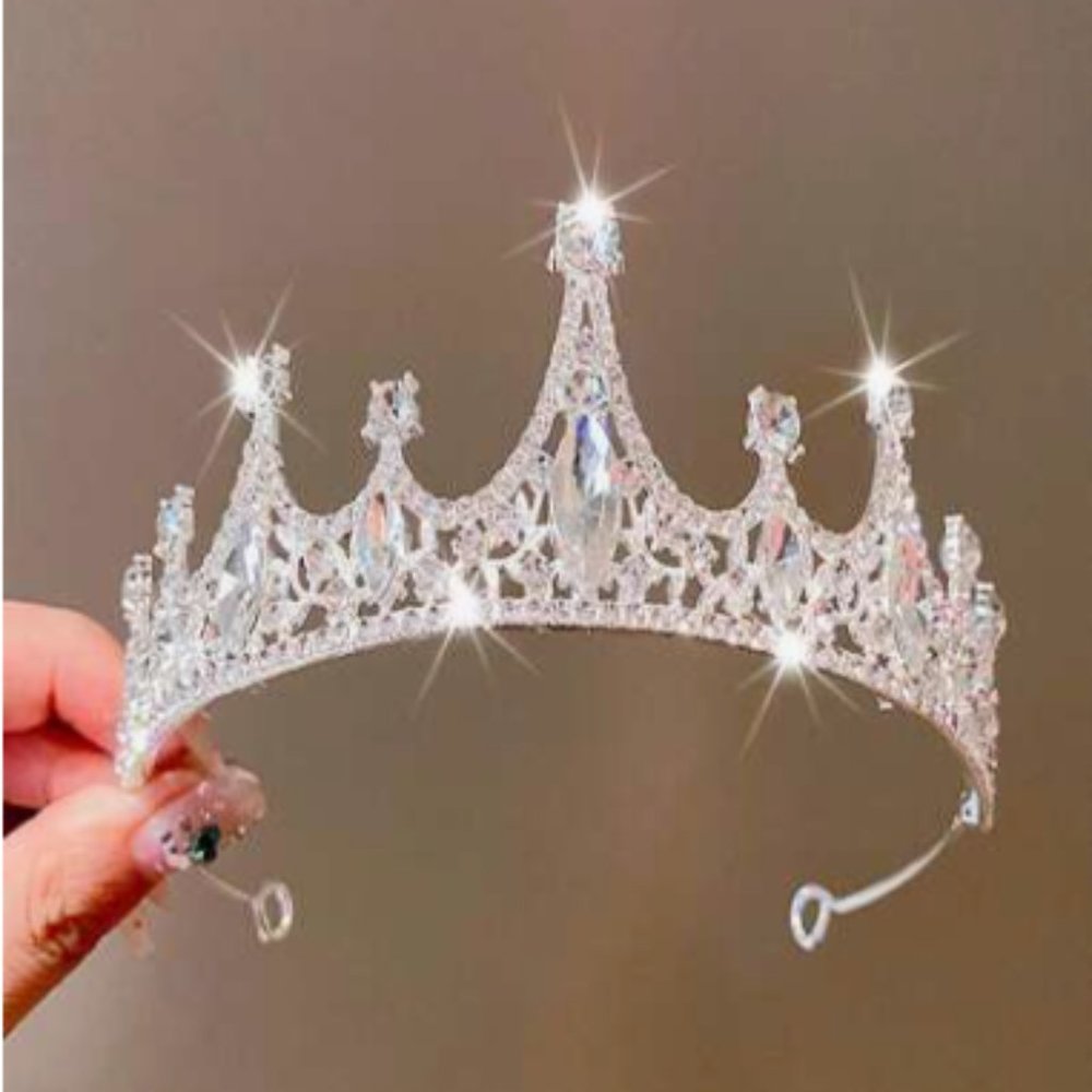Birthday Crown Headband for Girl- First Communion Crown for Girls